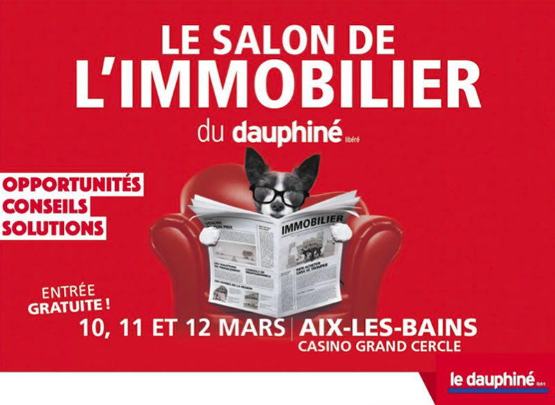 Retrouvez-nous au salon de l’immobilier d’Aix-les-Bains